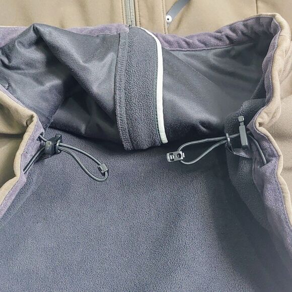 Mountain Hardwear Android Softshell Jacket Mens XXL Green Full Zip Fleece Lined - Picture 8 of 14